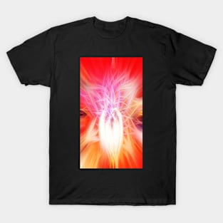 Unique Swirl Design T-Shirt